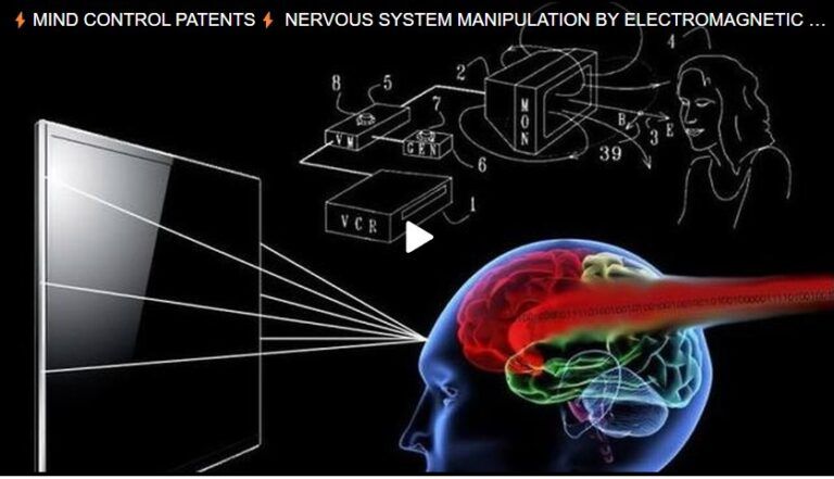 ⚡️MIND CONTROL PATENTS⚡️ NERVOUS SYSTEM MANIPULATION BY ELECTROMAGNETIC FIELDS 🖥 FROM MONITORS.