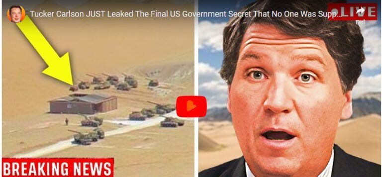Tucker Carlson JUST Leaked The Final US Government Secret That No One Was Supposed To Know.